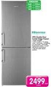 Hisense 299L Double door Combi Fridge Freezer H299BME