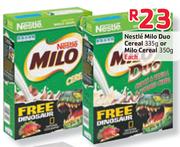 Nestle Milo Duo Cereal 335g Or Milo Cereal 350g-Each