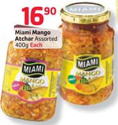 Miami-Mango Atchar Assorted-400g Each