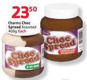 Charms Choc Spread-400gm Each