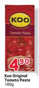 Koo Original Tomato Paste-100gm