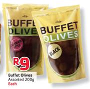 Buffet Olives-200gm Each