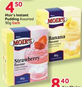 Moir's Instant Pudding-90G Each