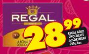 Regal Gold Chocolate Assortment Box-200g