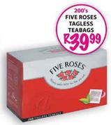 Five Roses Tagless Teabags-200's