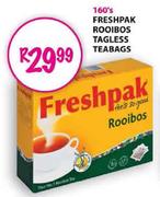 Freshpak Rooibos Tagless Teabags-160's