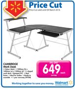 Cambridge Work Desk- Each