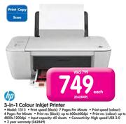 HP 3-In-1 Colour Inkjet Printer 1515-Each