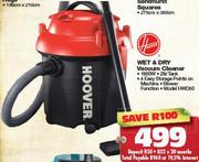 Hoover Wet & Dry Vacuum Cleaner HWD60