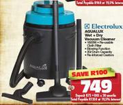 Electrolux Aqualux Wet+ Dry Vacuum Cleaner