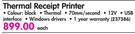 Thermal Receipt Printer