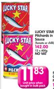 Lucky Star Pilchards In Sauce (Tomato Or Chilli)-12x400g