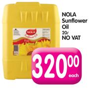 Nola Sunflower Oil-20L