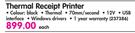 Thermal Receipt Printer