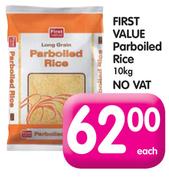 First Value Parboiled Rice-10kg