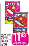 Lucky Pilchards (Chilli Or Tomato)-12x400g