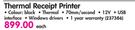 Thermal Receipt Printer