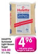 Huletts Sunsweet Light Brown Sugar-25x500g