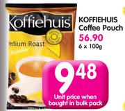 Koffiehuis Coffee Pouch-6x100g