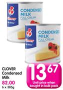 Clover Condensed Milk-6x385g