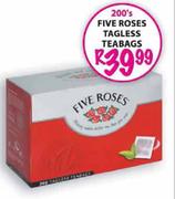 Five Roses Tagless Teabags-200's