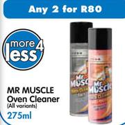 Mr Muscle Oven Cleaner(All Variants)-2x275Ml