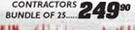 Build It Contractors Bundle Of 25