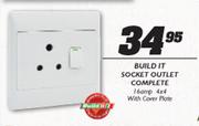 Build It Socket Outlet Complete-16amp 