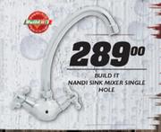 Build It Nandi Sink Mixer Single Hole