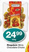 Riegelein Minis Chocolate Chicks-100g