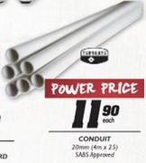 Conduit 20mm(4mx25)-Each