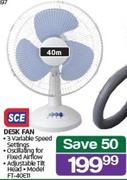 SCE Desk Fan FT40E1