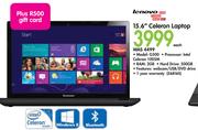Lenovo 15.6" Celeron Laptop G500