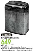 Fellowes Poweshred Shredder M-6C
