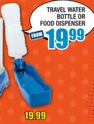 Travel Water Bottle Or Food Dispenser