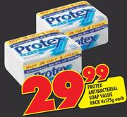 Protex Antibacterial Soap Value Pack-4x175G