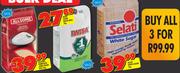 All Some Parboiled Long Grain Rice 5KG Plus Iwisa super maize  Meal 5KG And Selati White Sugar 5KG