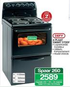 Defy 4 Plaat Swart Stoof-500mm