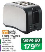 Muller & Haupt 2 Slice Toaster