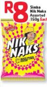 Simba NIk Naks-150g Each