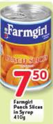 Farmgirl Pench Slices In Syrup-410g