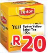 Lipton Yellow Labal-100s