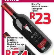 Black Tie Merlot/Cabernet Sauvignon -750ml