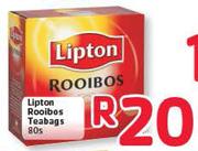 Lipton Rooibos Teabags -80's