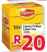 Lipton Yellow Label Tea -100's