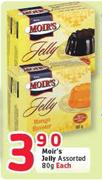 Moir's Jelly Assorted -80g Each