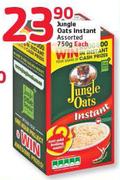  Jungle Oats Instant Assorted- 750g 