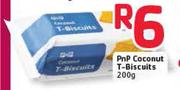 PnP Coconut T-Biscuits -200g