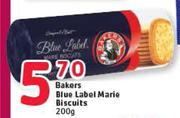 Bakers Blue Label Marie Biscuits -200g