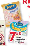 Beacon mmmMallows Assorted -150g Each